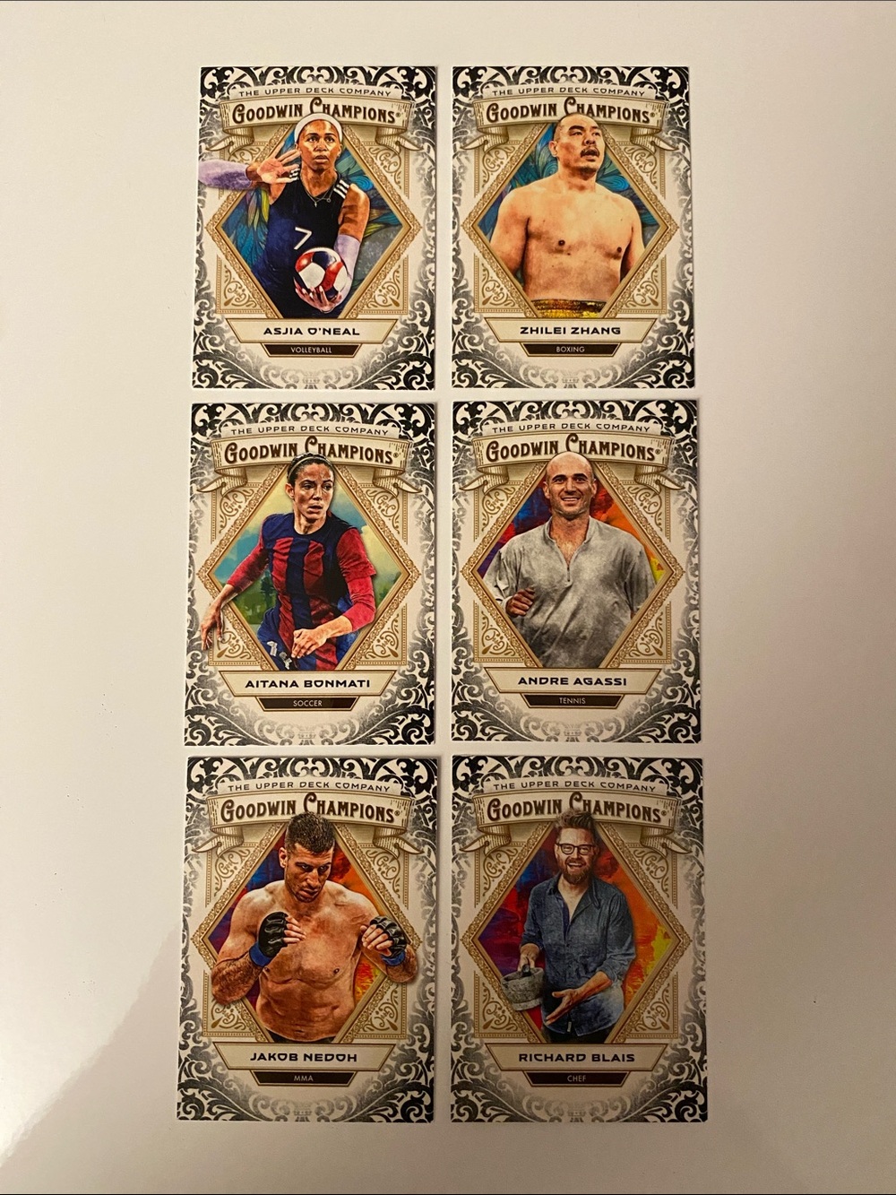 2025 Goodwin Champions Glossy Black Lot (6 Cards)